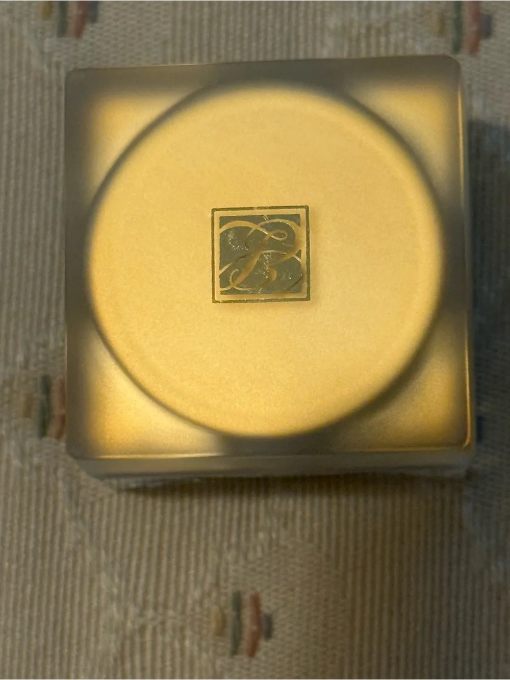 Rare Estee Lauder Ice White Coolucent Powder for Eyes-Freeze 01 Blue-Limited Ed.